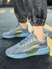 Color Spliced Breathable Mesh Lace-up Front Clunky Sneakers