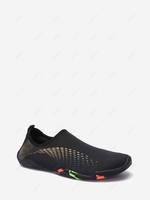 Color Spliced Geometry Pattern Wading Shoes