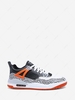 Color Spliced Lace-up Front Board Shoes