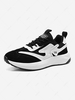 Color Splicing Breathable Mesh Insert Running Shoes