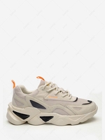 Color Splicing Casual Chunky Sports Shoes