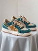 Color Splicing Frayed Board Shoes