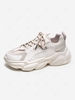 Color Splicing Mesh Insert Chunky Sneakers