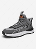 Color Splicing Quilted Insert Thick Bottom Running Shoes
