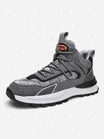 Color Splicing Quilted Insert Thick Bottom Running Shoes