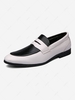 Colorblock Slip On Loafers