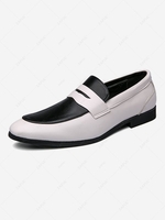 Colorblock Slip On Loafers