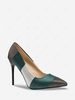 Colorblock Stiletto Heel Pointed Toe Pumps