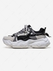Colorblock String Design Lace-up Front Clunky Sneakers