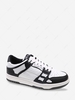 Colorblock Thick Bottom Casual Board Shoes