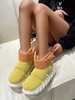 Colorblock Thick Bottom Puffer Boots