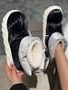 Colorblock Thick Bottom Puffer Boots