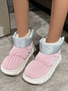 Colorblock Thick Bottom Puffer Boots