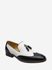 Colorblock Wingtip Detail Business Faux Leather Shoes