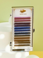 Colored Grafting Curl Naturally False Eyelashes