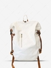 Contrast Strap Canvas Buckle Decor Backpack