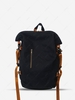 Contrast Strap Canvas Buckle Decor Backpack