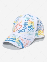 Cool Letter Patterned Baseball Cap