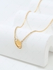 Copper Inlay Plated 18K Gold Color Retaining Planet Pendant Necklace