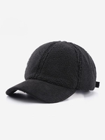 Corduroy Insert Teddy Baseball Cap