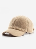 Corduroy Insert Teddy Baseball Cap