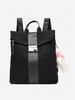 Corduroy Rabbit Pendant Backpack