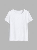 Cotton Basic T Shirt 3xl White