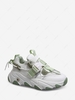 Couple Buckle Drawstring Chunky Sneakers