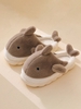 Couple Cartoon Whale Shaped Bedroom Warm Slippers