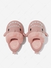 Couple Detachable Fleece Lined Waterproof Shark Design Winter Slippers