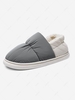 Couple Two Way Fleece Lined Puffer Slippers