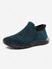 Couples Slip On Fly Weaving Sports Shoes