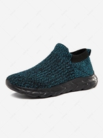 Couples Slip On Fly Weaving Sports Shoes