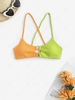 Criss Cross O-ring Bikini Top S Multi a