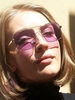 Crossbar Square Metal Sunglasses