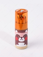 Cute Bear Pattern 12 Color Pencil Painting Pen