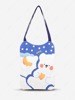Cute Cartoon Pattern Canvas Bag