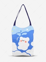 Cute Cartoon Pattern Canvas Bag