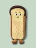 Cute Cartoon Toast Shape Student Pencil Bag