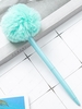 Cute Fluffy Plush Ball Decor Ballpoint Pen