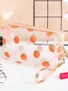 Cute Fruit Pattern Waterproof Transparent Portable Cosmetic Bag
