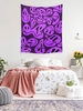 Cute Smile Face Pattern Wall Hanging Tapestry