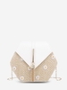Daisy Pattern Tassel Design Chain Shoulder Bag