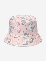 Dinosaurs Unicorns Pattern Bucket Hat