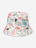 Dinosaurs Unicorns Pattern Bucket Hat