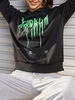 Dipped Brooklyn Graphic Hoodie L Black