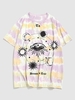 Dream Is True Eye Celestial Sun And Moon Tie Dye T-shirt Xxl Blonde