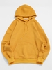 Drop Shoulder Solid Pullover Hoodie 2xl Deep yellow