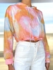 Drop Shoulder Tie Dye Oversize Hoodie L