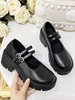 Dual Ankle Buckle Platform Mary Janes